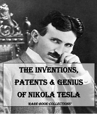 RARE NIKOLA TESLA BOOKS - USB