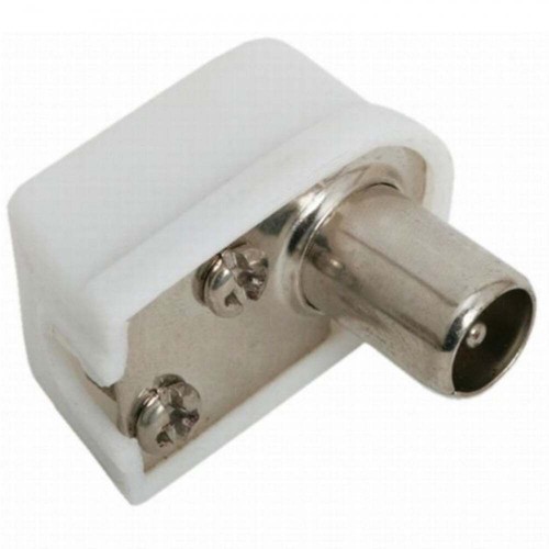 Male right angle coaxial tv - right,