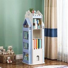 Kids Bookshelf Castle Display