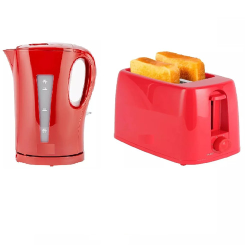 Red jug kettle and - red, 1.7l