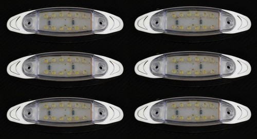 Pcs white 24v led - led, chrome
