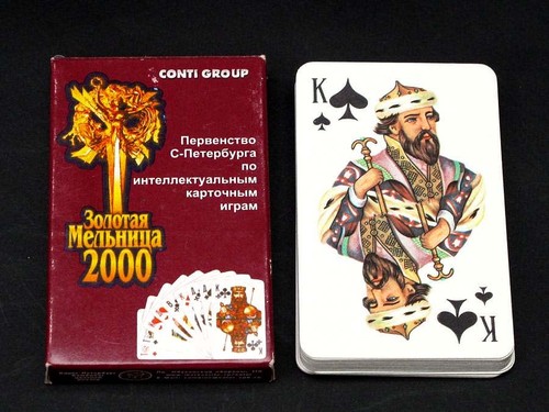 Russian playing cards deck - 36,