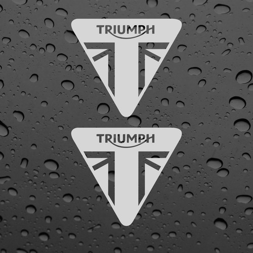 Triumph white graphics - triumph,