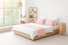 Plush Velvet Bed runner bed