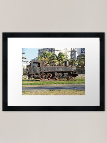 Derelict steam locomotive - steam,