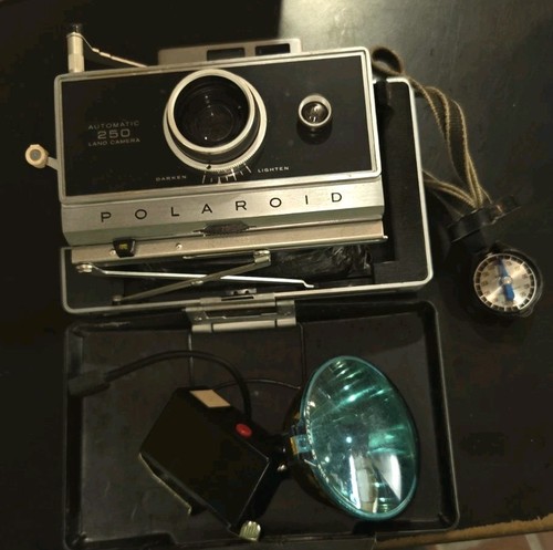 Vintage polaroid automatic 250 - automatic,