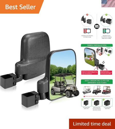Golf cart mirror - cart, mirror,
