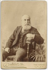 Cabinet Card Photo West