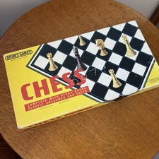 Vintage chess set with - vintage,