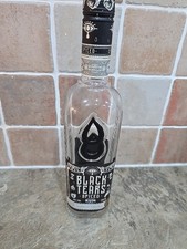 Black Tears Rum Bottle /Glass