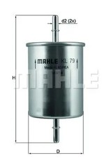 Fuel filter In-Line Filter KL