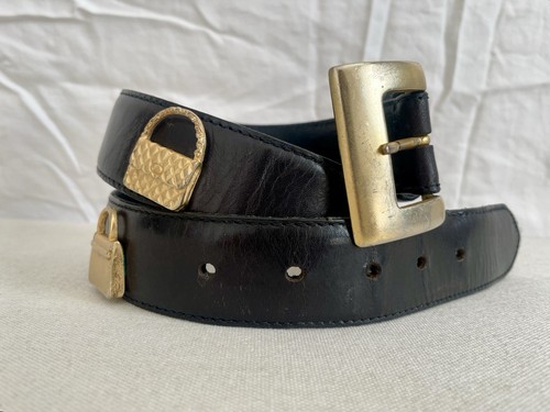 Abaco paris black - leather, belt