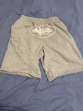 Corteiz Alcatraz Shorts Grey Size Large New with Tags
