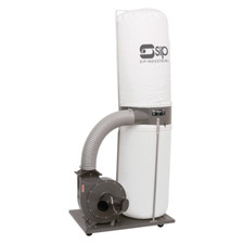 SIP 01954 Dust & Chip Extractor Workshop Woodworking Collector 2hp 1500W 230V