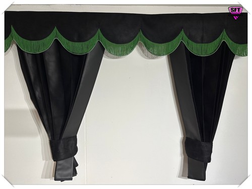 Dutch style truck - truck, curtains
