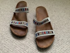 Italian slider style sandals