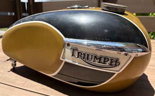 Triumph t120 genuine - fuel, tank