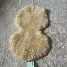 John Lewis Baby Natural Lambskin Pram Baby Car Seat Liner  Cream