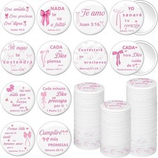 Namalu 48 Pcs Pink Bow Party