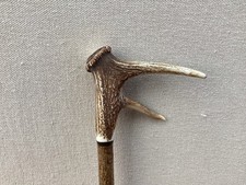Red deer antler walking hazel - red,