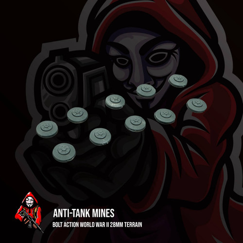 Anti tank mines bolt action - mines,