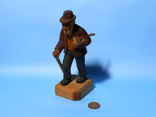 19thc vintage hand carved - hand, wood