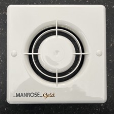 Manrose 100mm 4 Inch Axial Bathroom Extractor Fan with Timer MG100T COVER ONLY