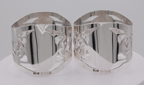Pair pierced sterling - pierced,