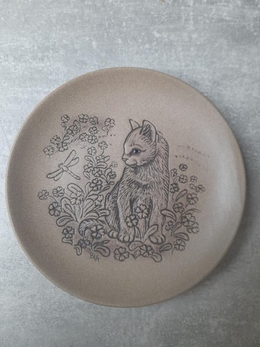 Poole pottery stoneware plate - poole,