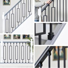 Deluxe Set of 2 Black Stair