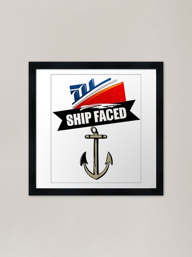 Funny ship faced booze - ship, cruise