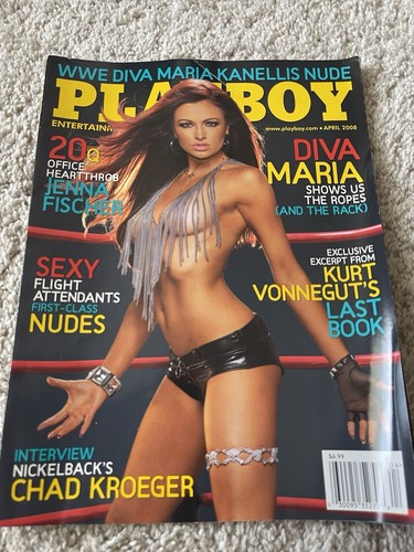Wwe playboy magazine - magazine, april