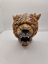 Tiger's Head: Life Like Animal Sculpture