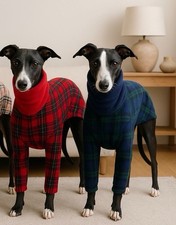 Greyhound Dog Pajamas Fleece Warm Jumpsuit Sighthound Whippet Iggy PJs