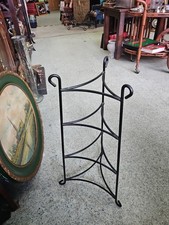 Wrought Iron Triangular Plant  Obelisk Stand