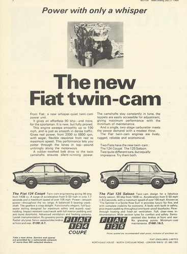 Fiat 124 sport coupe - fiat,