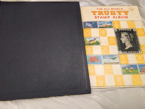 Old stamps album - old,