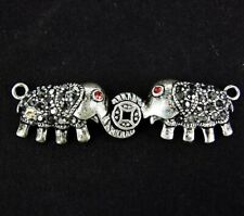 Rhinestone, elephant, ruby