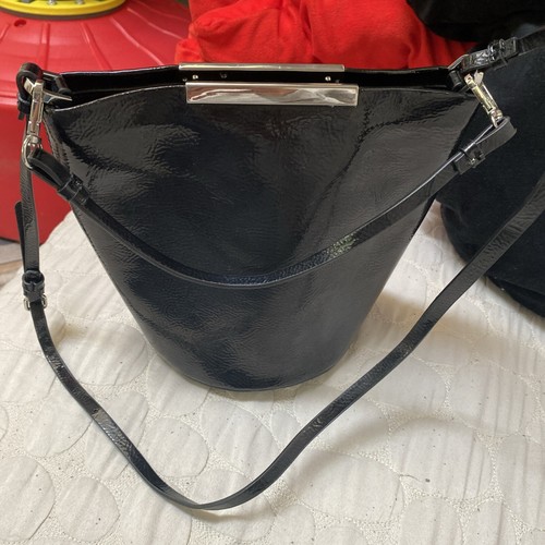 Zara leather bucket - leather, bag