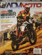 ADV Moto Jul Aug 2017 KTM  1090 Adventurer Riding Along Andes FREE SHIPPING