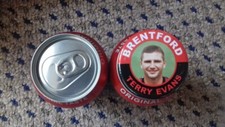 TERRY EVANS  BRENTFORD  MAGNET   55mm  IN SIZE