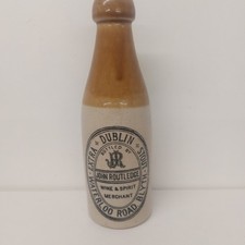 Extra Dublin Stout John Routledge Collectable Ginger Beer Stout Bottle
