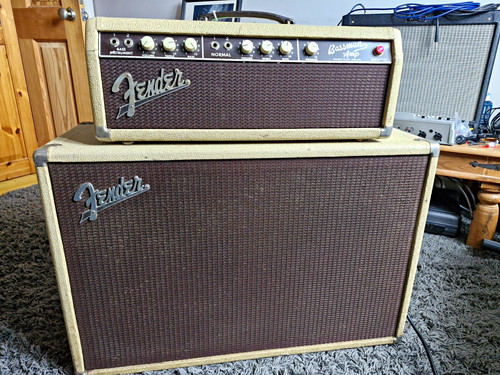 Fender bassman 1961 brownface - fender,