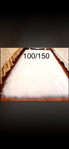 White soft faux fur - faux,