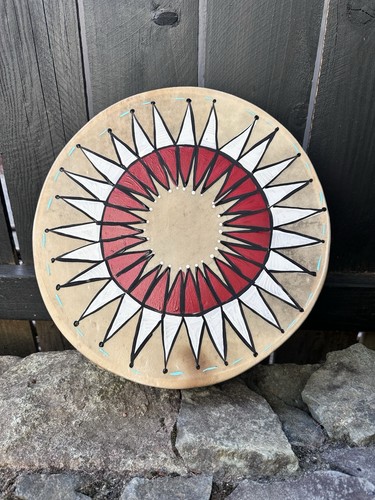 Native american drum - native,