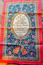 Vintage Cotton or Linen Tea