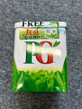 Empty PG Tips Storage Tin Tea