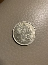 1946 King George VI Half Crown Silver Coin