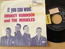 SMOKEY ROBINSON & THE MIRACLES - PORTUGAL 7” EP on TAMLA MOTOWN TMEL 2005