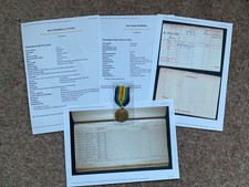 WW1 VICTORY MEDAL JOHN FRASER